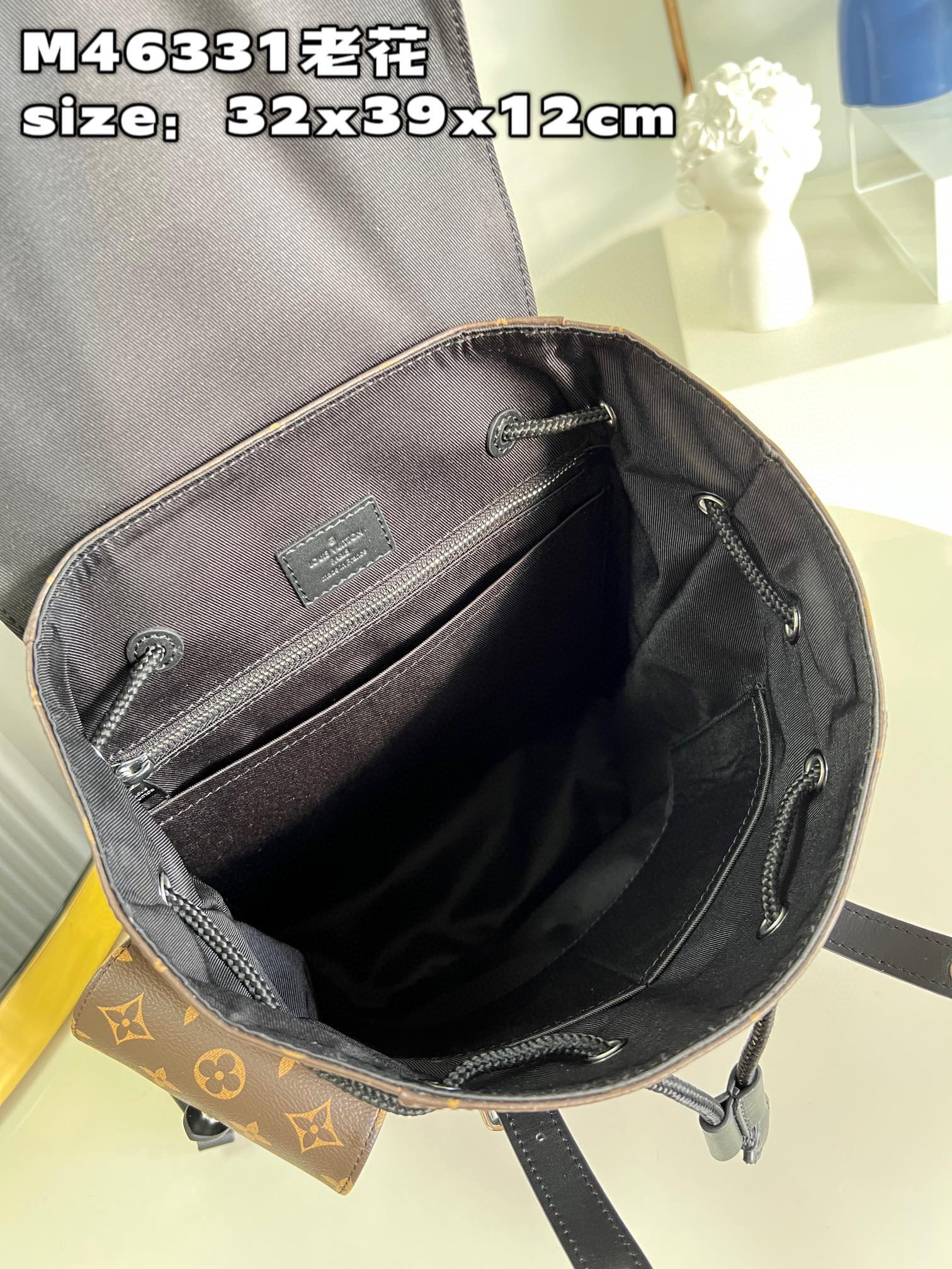 Louis Vuitton Christopher Saiz：39*32*12sm