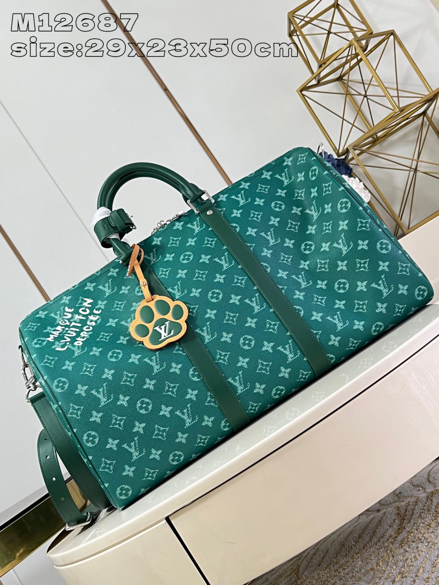 Louis Vuitton Keepall Bandouliere  Size：50*29*23cm