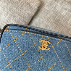 Saiz kamera Chanel Jeans：17.5*15.5*6.5cm