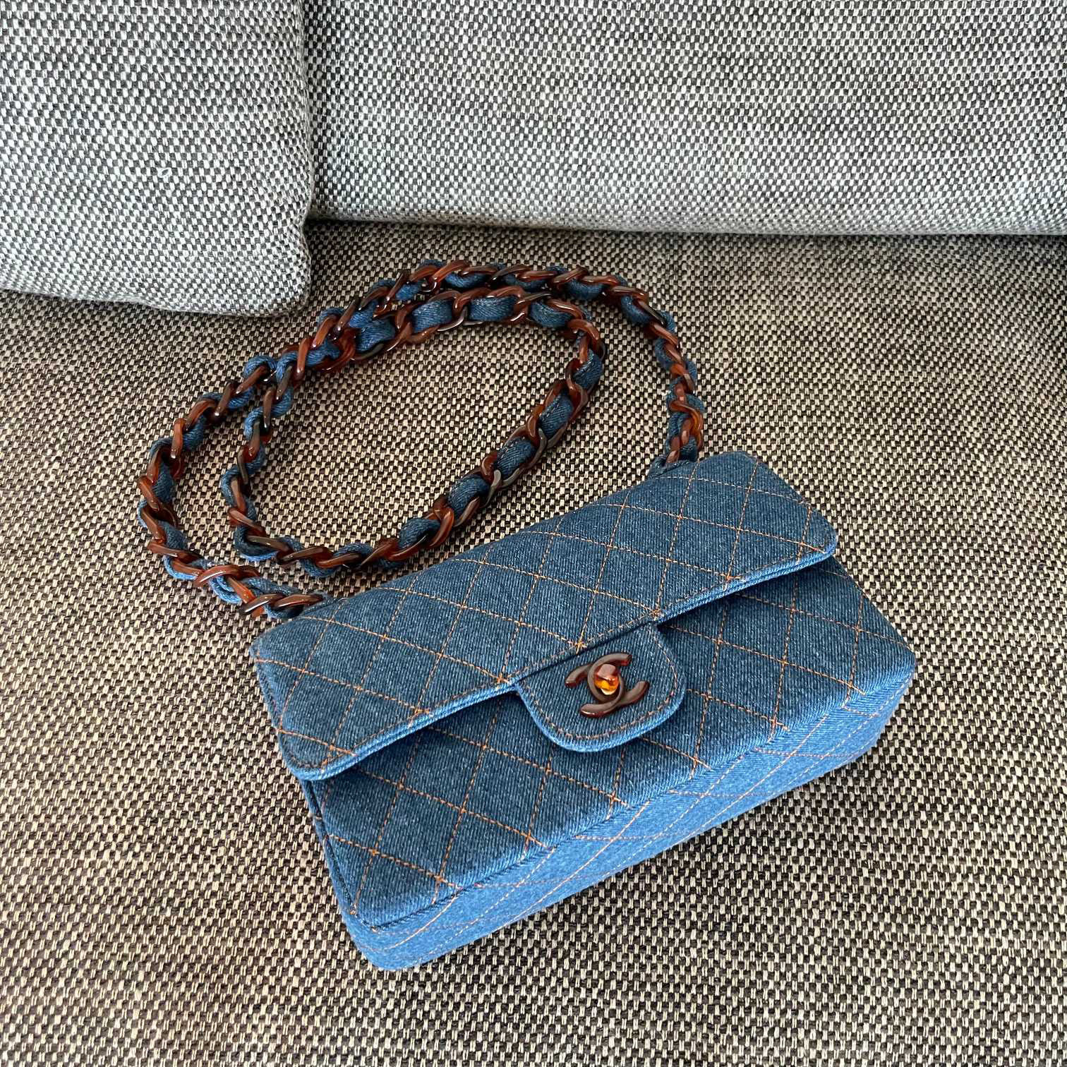 Chanel CF Catena in tartaruga cowboy Dimensioni: 23*14*5cm