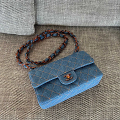 Chanel CF Catena in tartaruga cowboy Dimensioni: 23*14*5cm