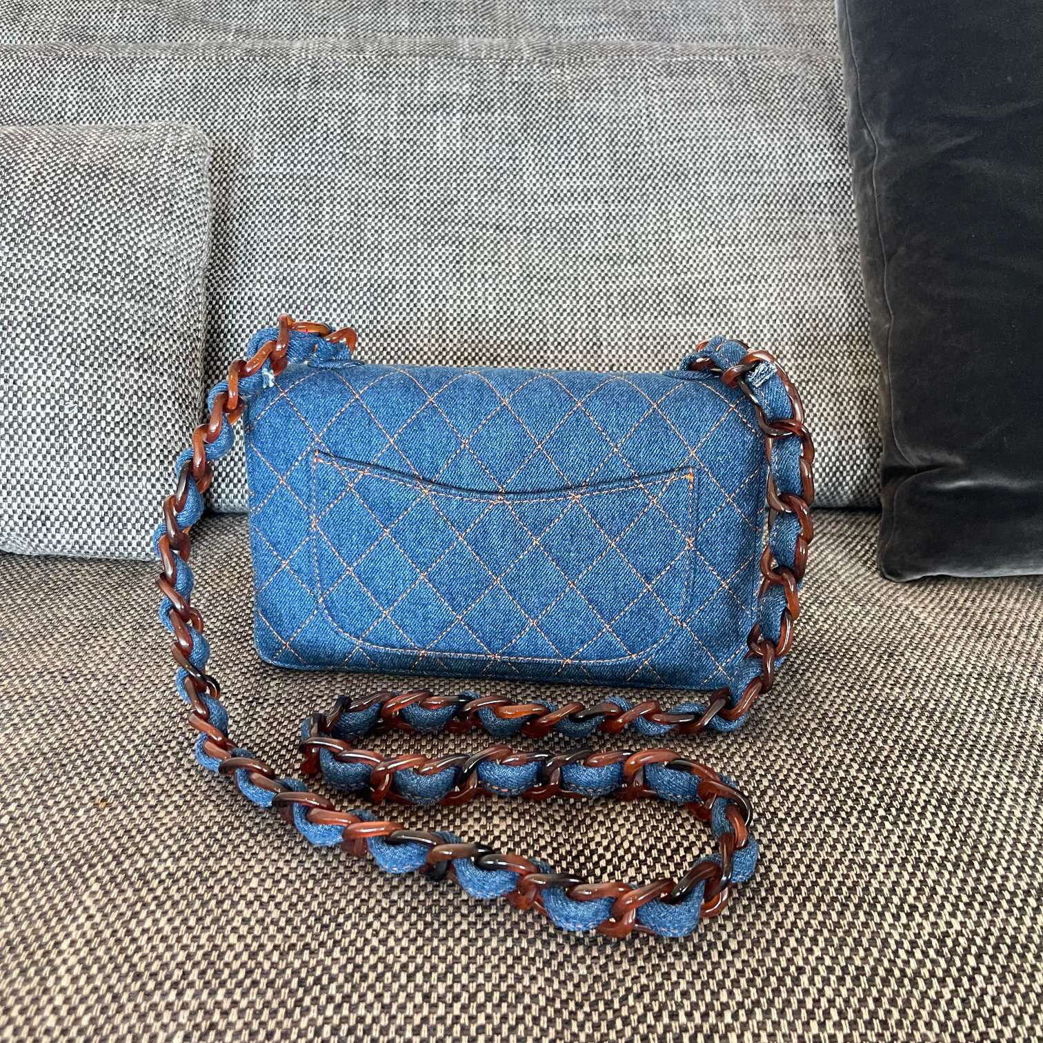 Chanel CF Catena in tartaruga cowboy Dimensioni: 23*14*5cm