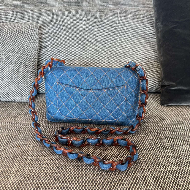 Chanel CF Catena in tartaruga cowboy Dimensioni: 23*14*5cm