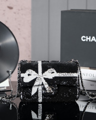 Chanel cf Schleife Größe: 20 * 10 * 7 cm
