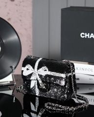 Chanel cf Schleife Größe: 20 * 10 * 7 cm