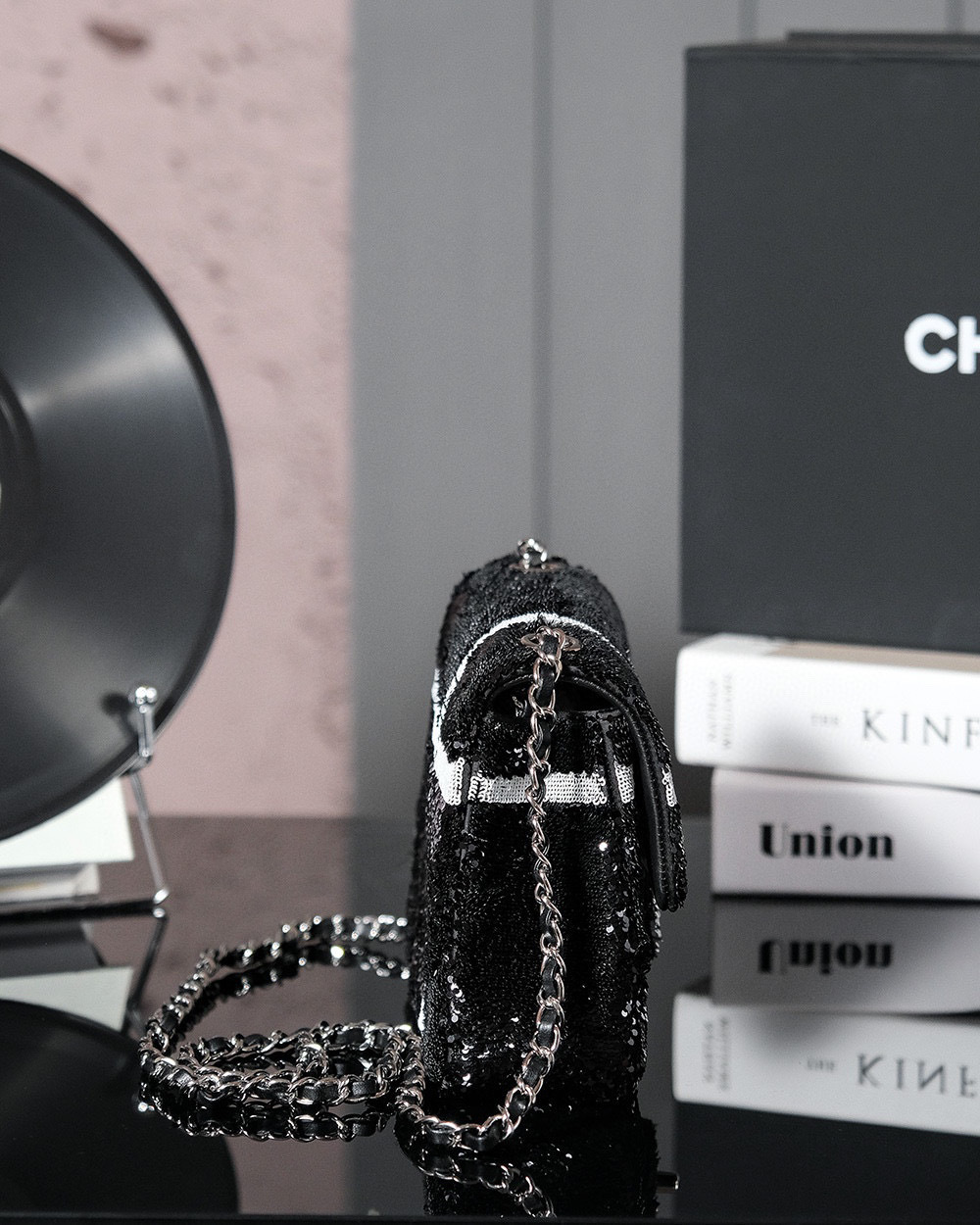 Chanel cf Schleife Größe: 20 * 10 * 7 cm
