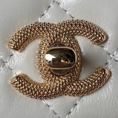 Chanel Pearl handle     Size：19*12*3cm