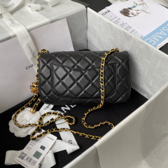 Chanel cf Metall cf Klappe Größe: 20 * 12 * 6 cm