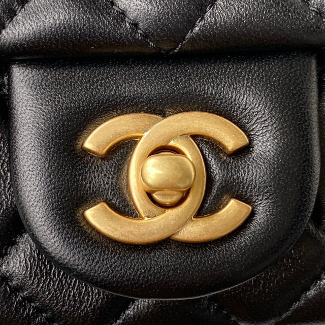 Chanel cf Metall cf Klappe Größe: 20 * 12 * 6 cm