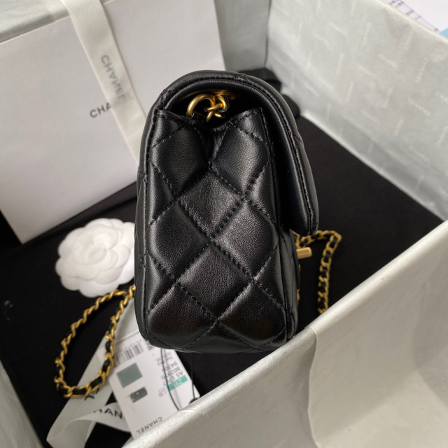 Chanel cf Metall cf Klappe Größe: 20 * 12 * 6 cm