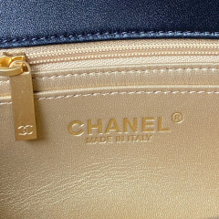 Chanel cf Metall cf Klappe Größe: 20 * 12 * 6 cm