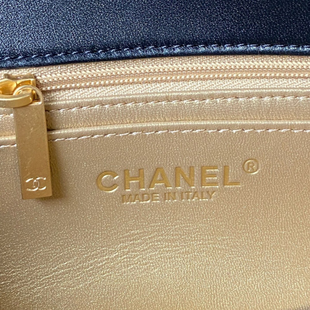Chanel cf Metall cf Klappe Größe: 20 * 12 * 6 cm