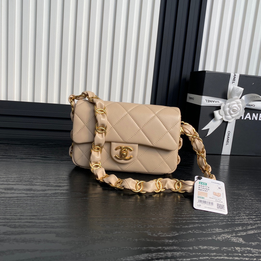 Chanel Double c thick chain Size：21*13*7cm