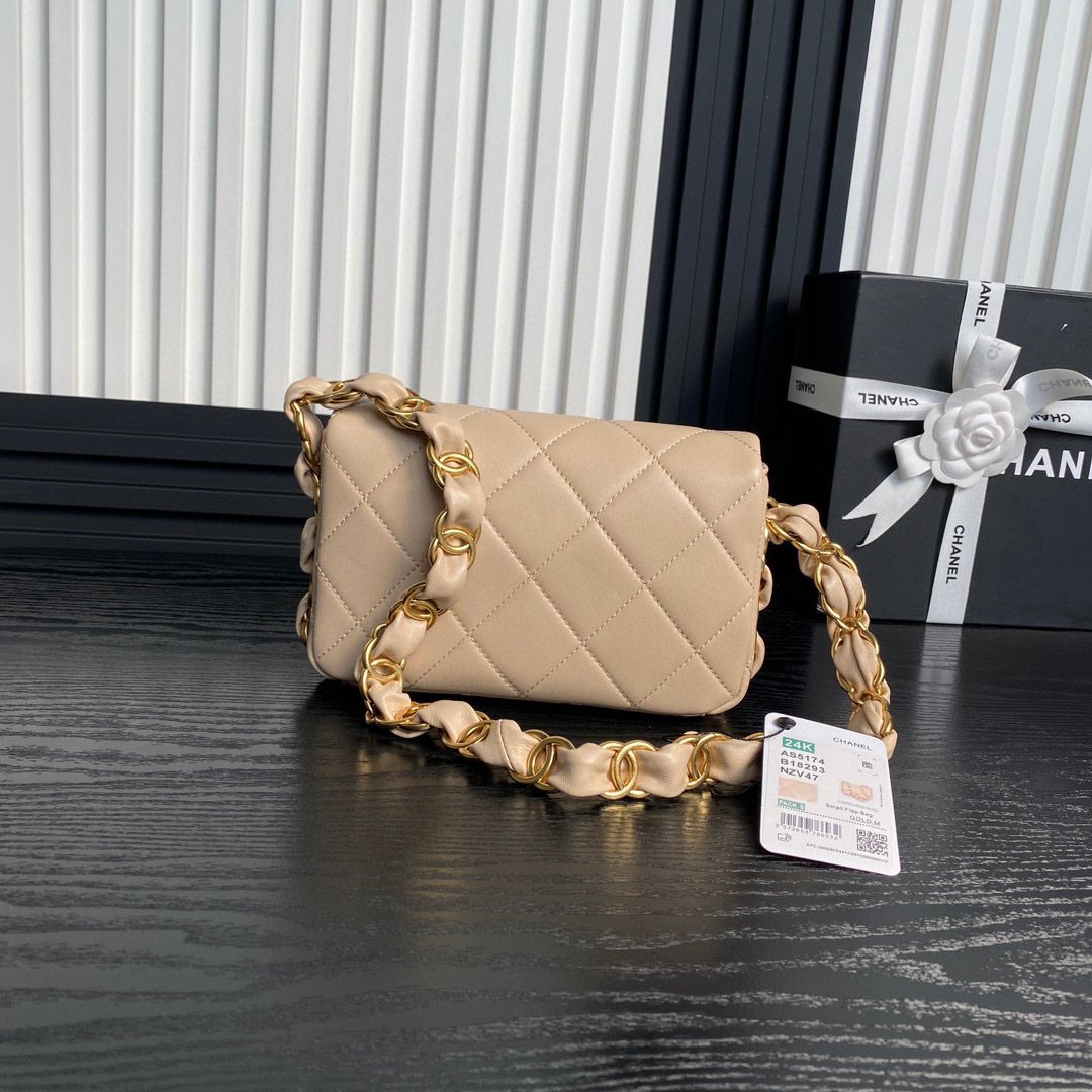 Chanel Double c thick chain Size：21*13*7cm