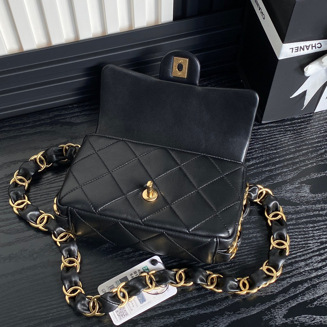 Catena spessa Chanel Double C Dimensioni: 21*13*7cm