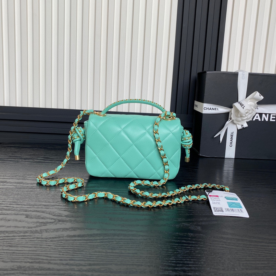 Chanel Cf nodo intrecciato han Dimensioni: 18*10.5*7cm