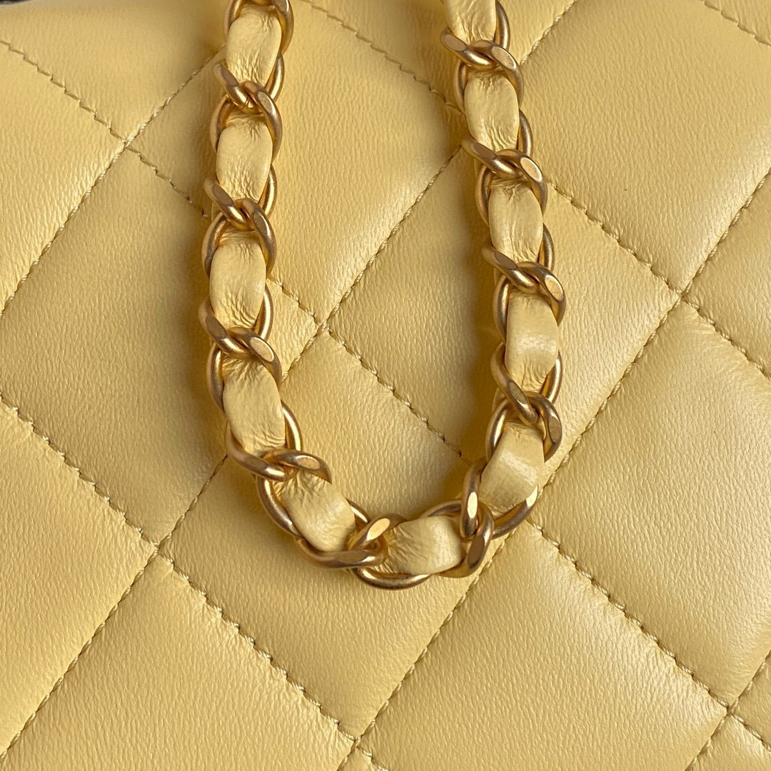 Chanel  Cf braided knot han Size：18*10.5*7cm