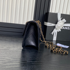 Chanel 24k豆腐包 尺寸：24.5*15.5*7cm