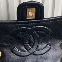 Chanel 24k豆腐包 尺寸：24.5*15.5*7cm