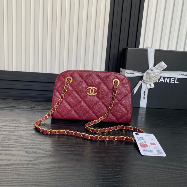 Chanel  24k bowling Size：22*14*9cm