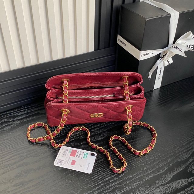 Chanel  24k bowling Size：22*14*9cm