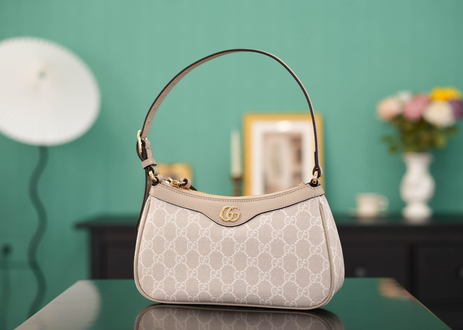 Gucci GG Ophidia Underarm  Size：25*15*6cm