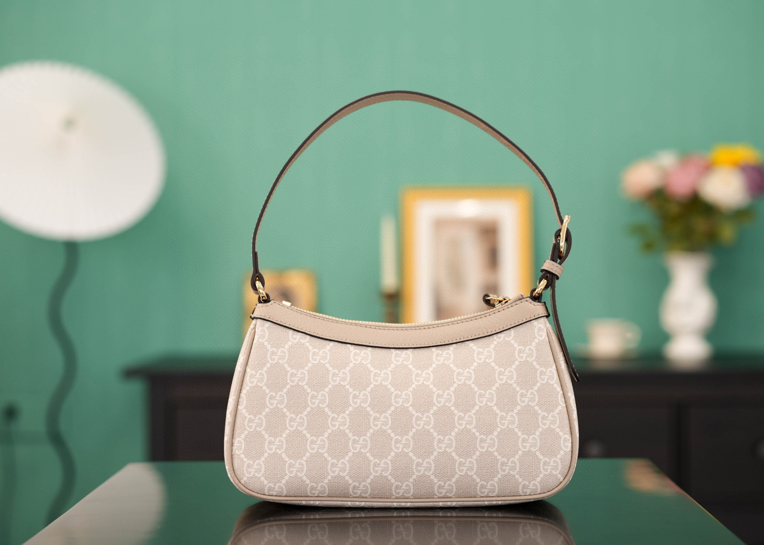 Gucci GG Ophidia Underarm  Size：25*15*6cm
