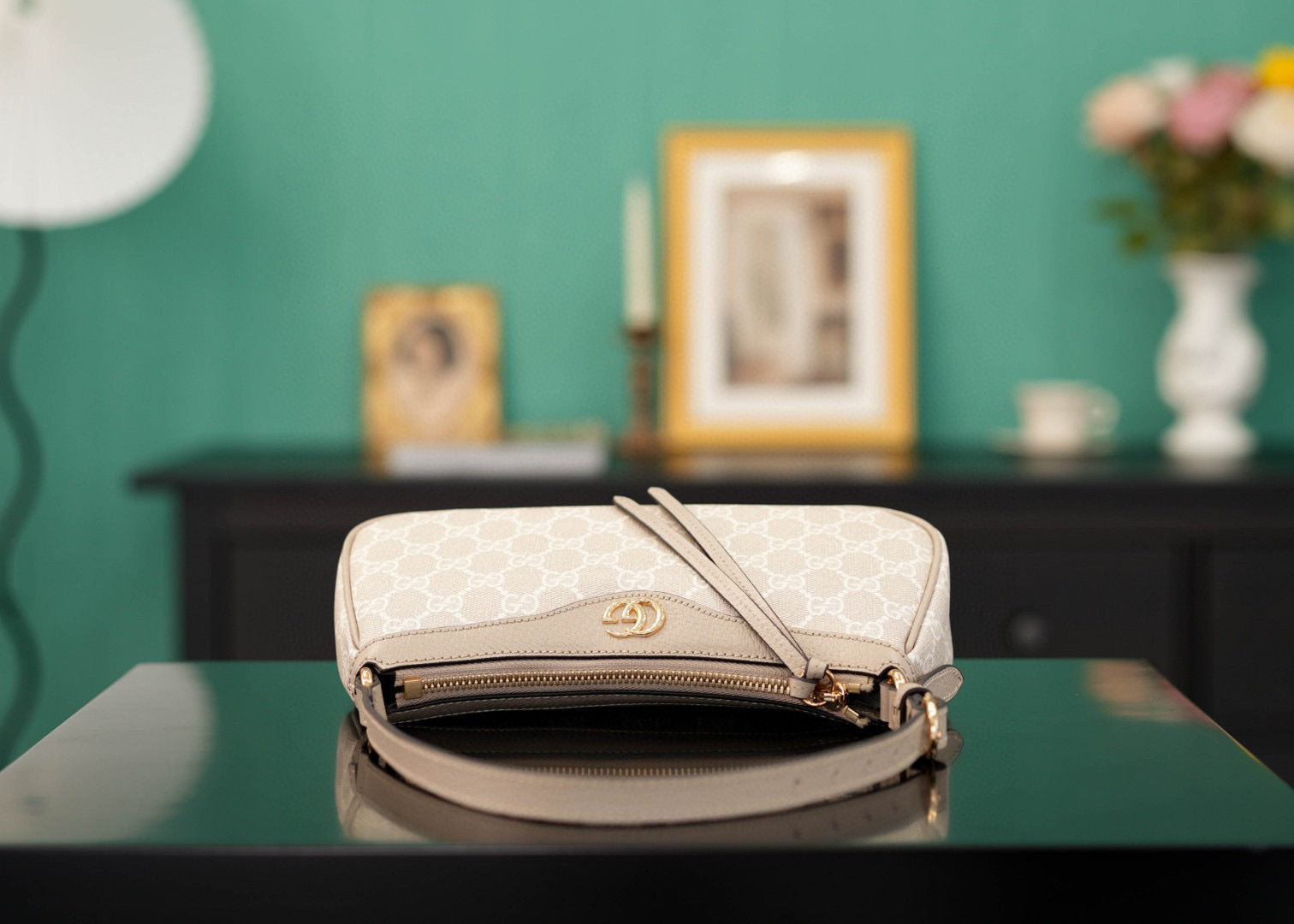 Gucci GG Ophidia Underarm  Size：25*15*6cm