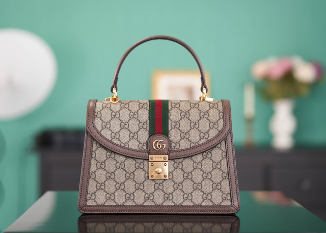 Gucci GG Ophidia Straddle Hand Größe: 25 * 17,5 * 7 cm