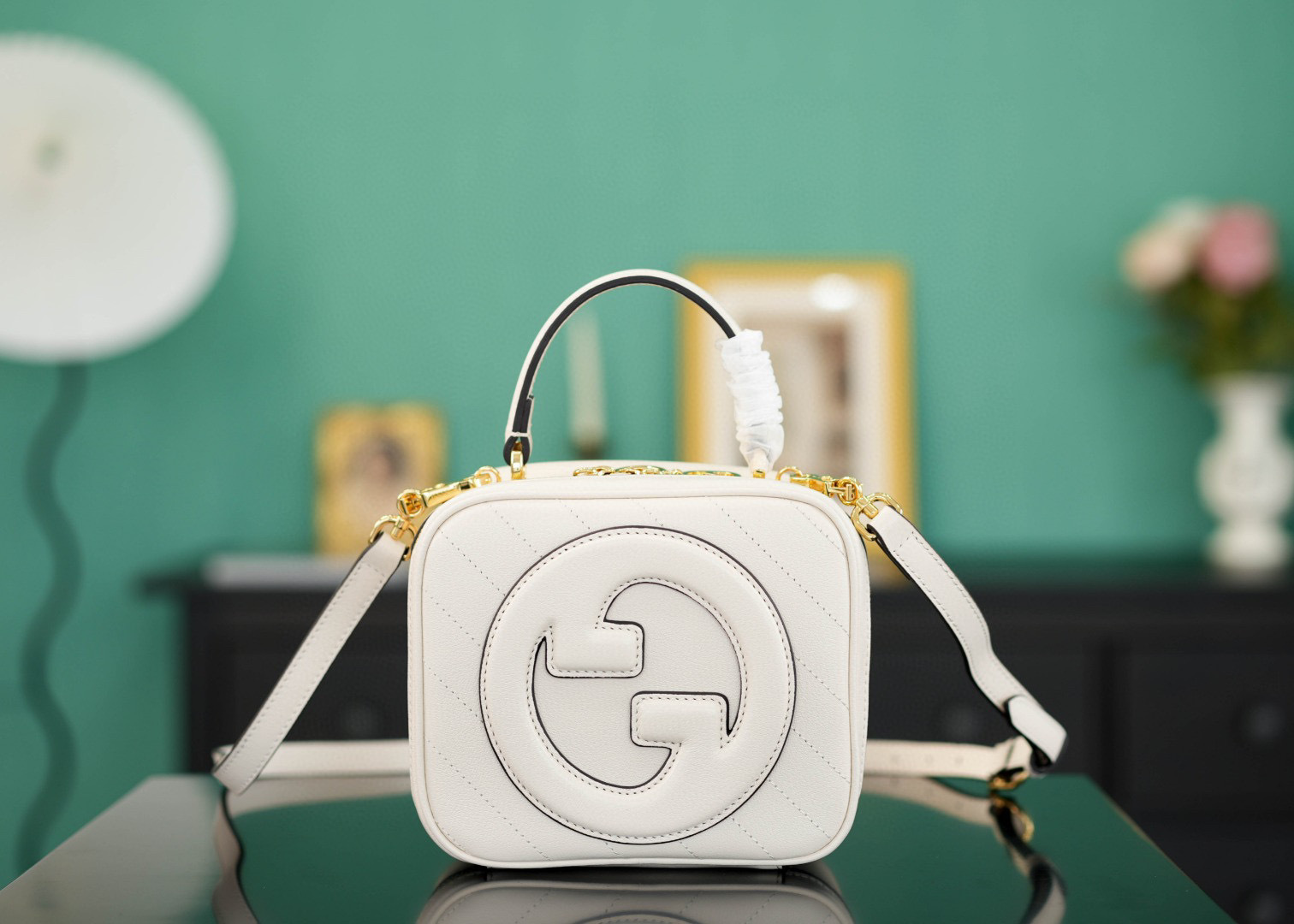 Gucci GG Ophidia 手提包 尺寸：17*15*9cm