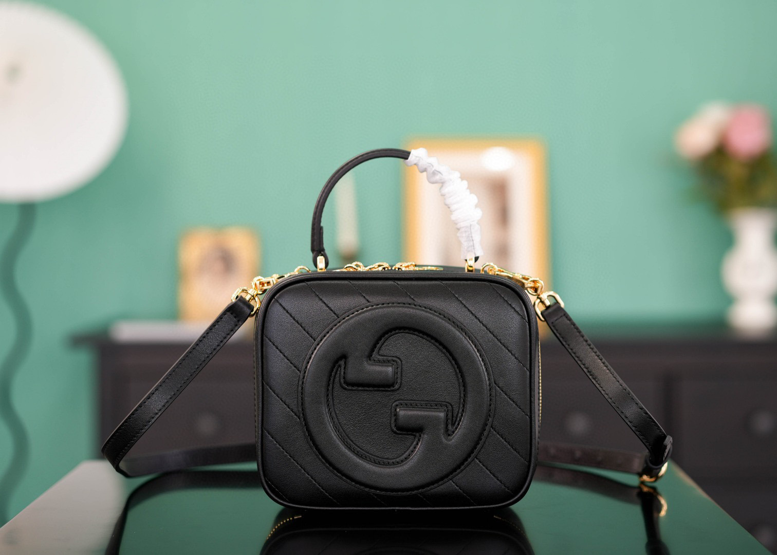 Beg tangan Gucci GG Ophidia Saiz：17*15*9sm