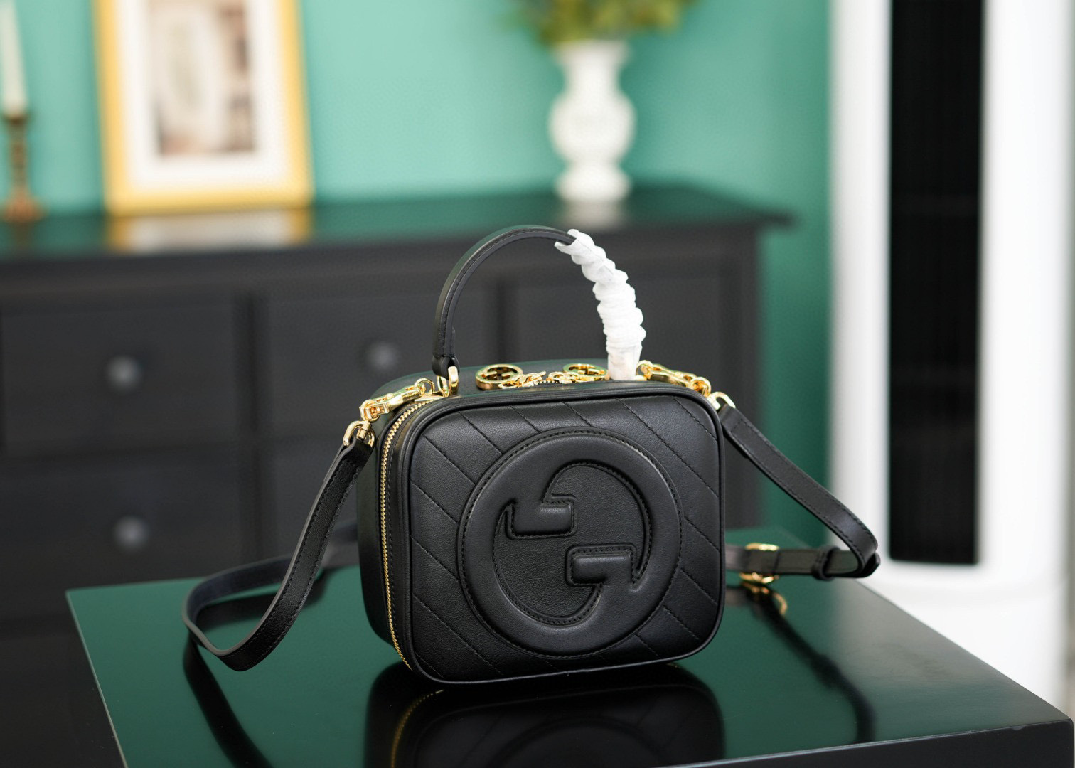 Beg tangan Gucci GG Ophidia Saiz：17*15*9sm