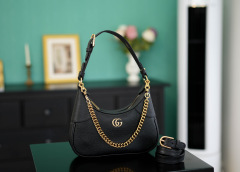 Gucci Sphrodite 单肩包 尺寸：25*19*7cm