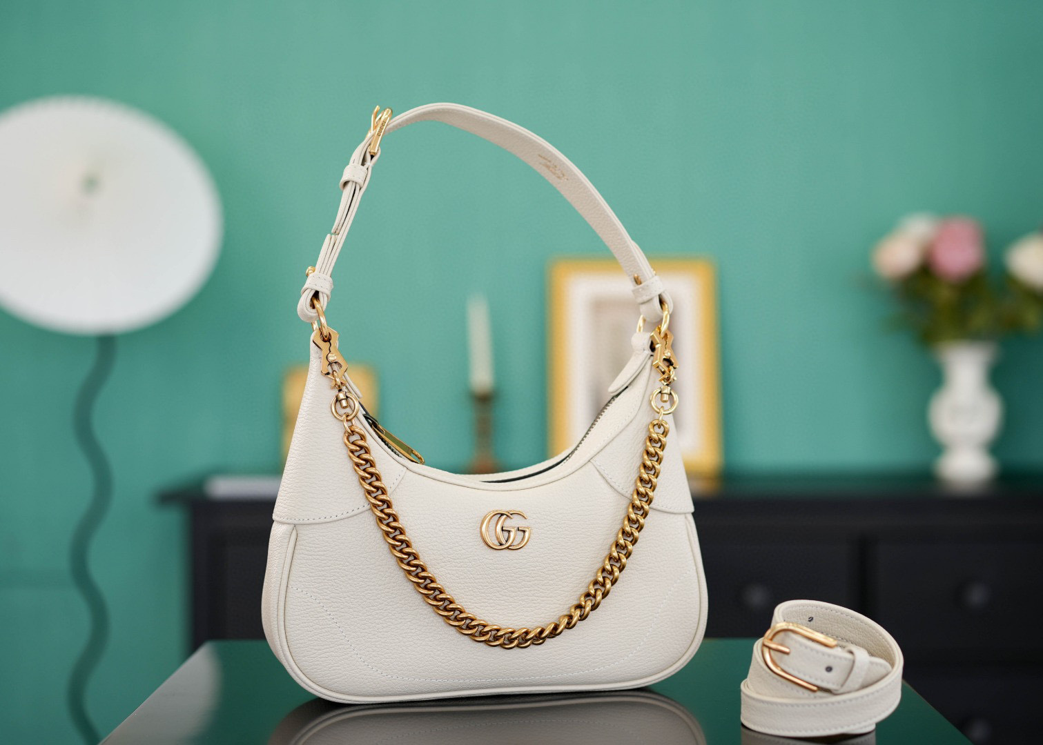 Gucci Sphrodite Schultertasche Größe: 25 x 19 x 7 cm