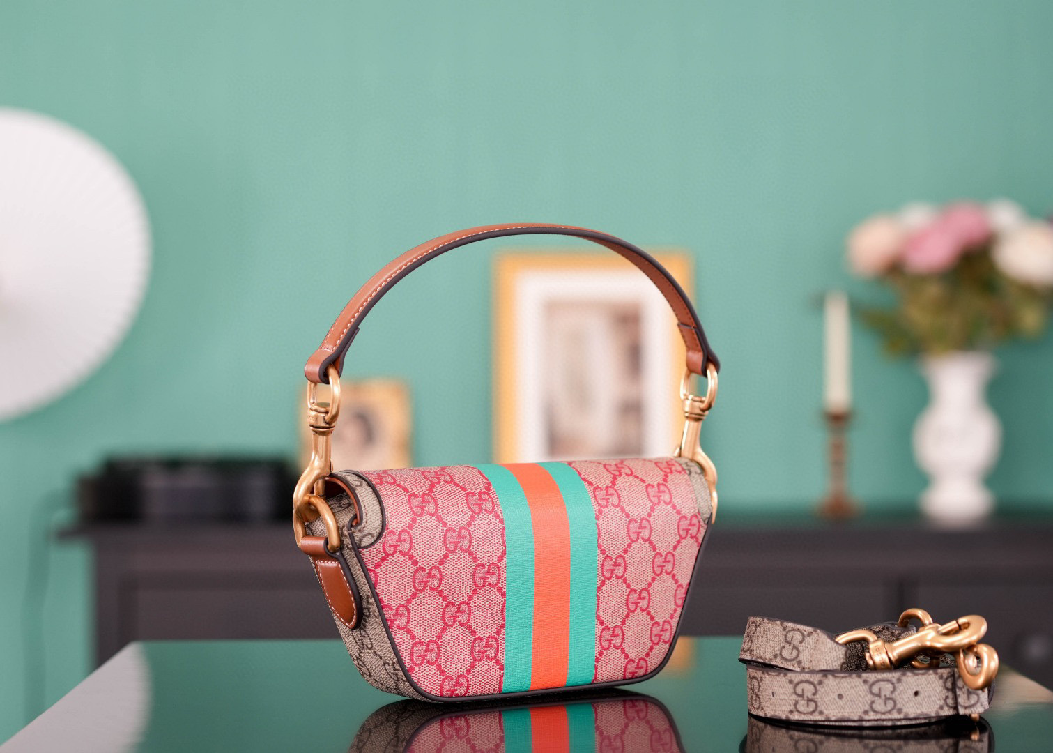 Gucci GG Mini-Handtasche, Größe: 18 x 10 x 4,5 cm