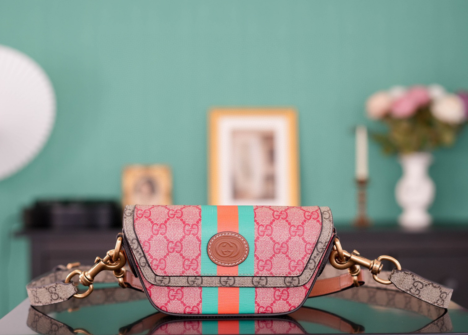 Gucci GG Mini-Handtasche, Größe: 18 x 10 x 4,5 cm