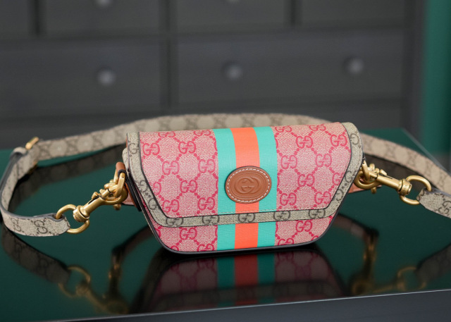 Gucci GG Mini-Handtasche, Größe: 18 x 10 x 4,5 cm