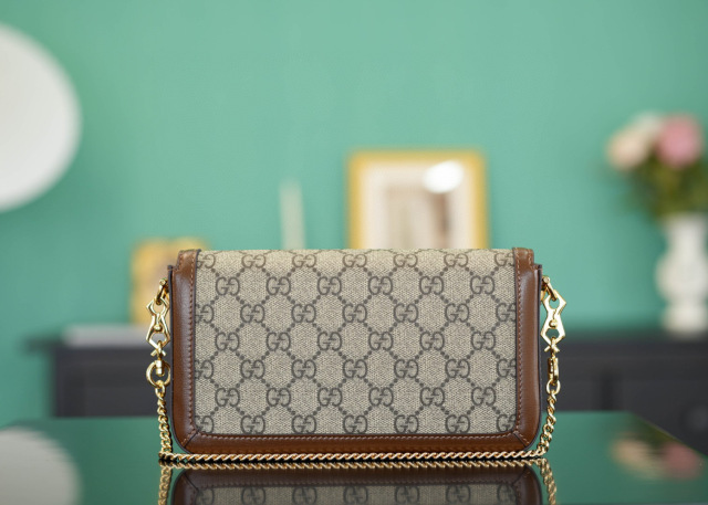 Gucci Horsebit 迷你手提包 尺寸：21.5*12.5*3cm