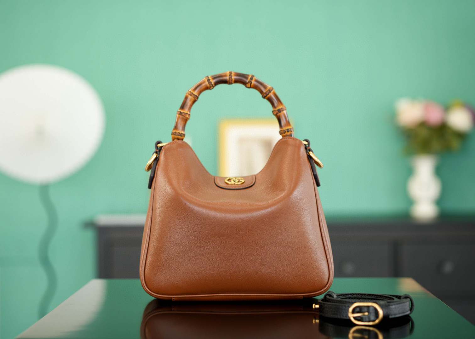 Beg trompet Gucci Diana Slub Saiz：24*15*5sm