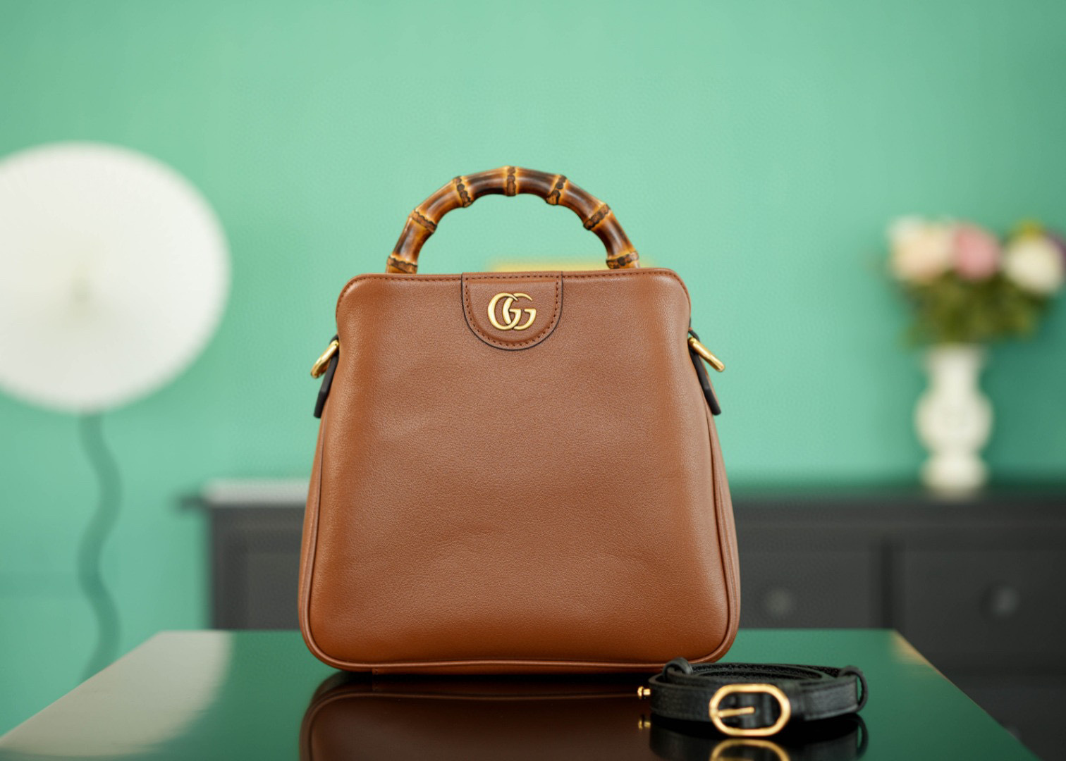Beg trompet Gucci Diana Slub Saiz：24*15*5sm