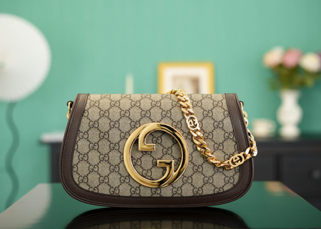 Beg bahu Gucci GG Blondie Saiz：28*16*4sm