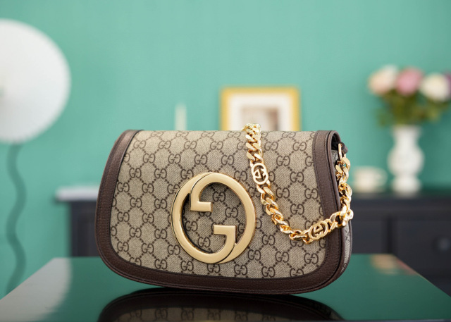 Beg bahu Gucci GG Blondie Saiz：28*16*4sm