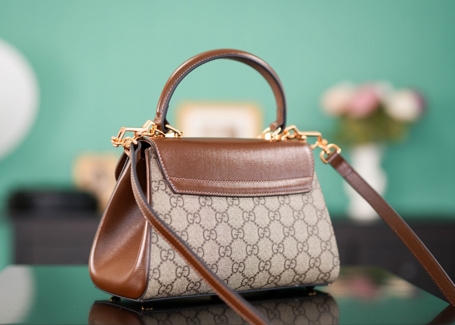 Gucci GG Horsebit Minitasche Größe: 22 x 16 x 10,5 cm