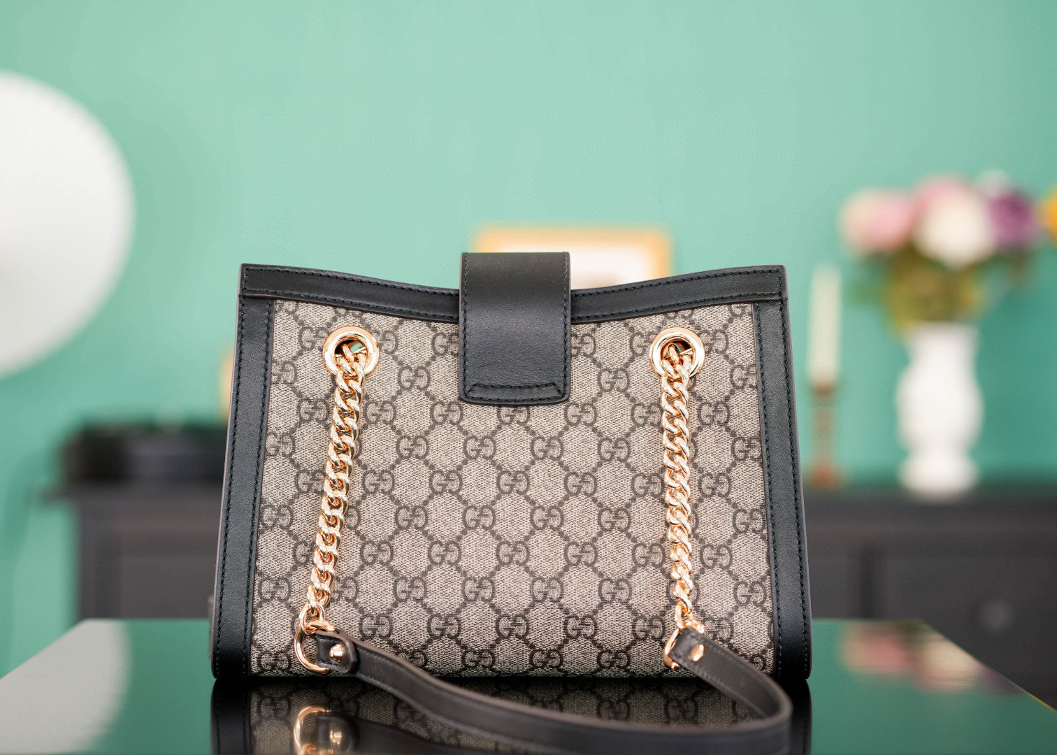 Gucci Padlock Umhängetasche Größe: 26 x 18 x 10 cm