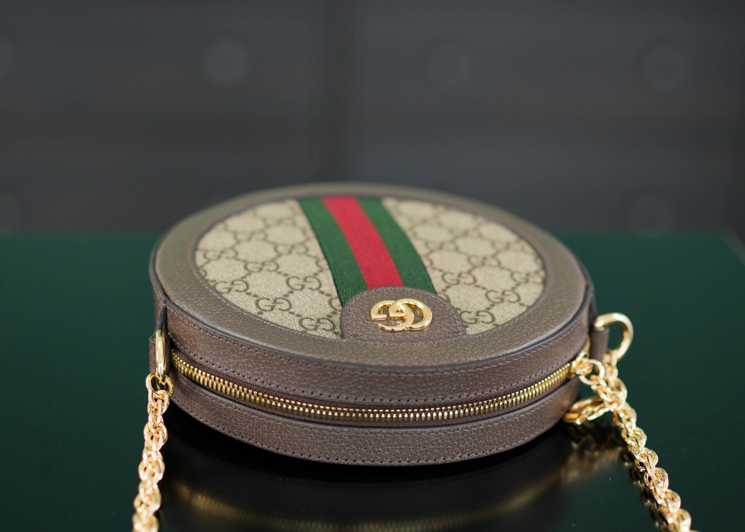 Gucci Ophidia Mini-Umhängetasche, Größe: 18 x 18 x 4,5 cm