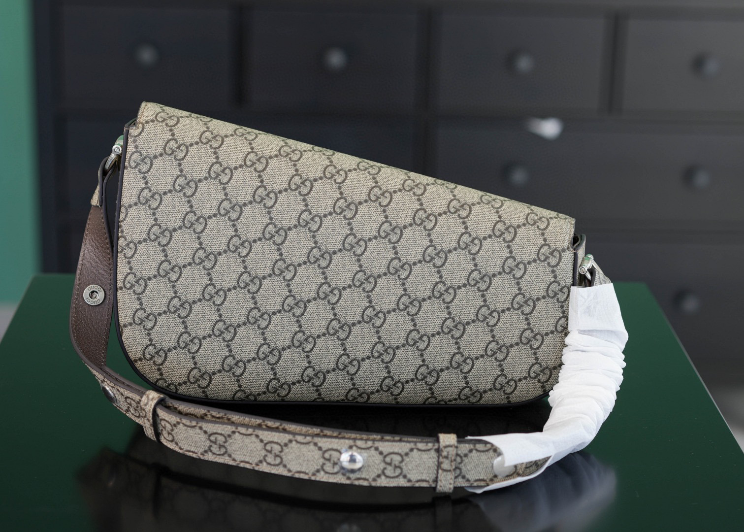 Gucci Horsebit Umhängetasche Größe: 26,5 x 17 x 8 cm
