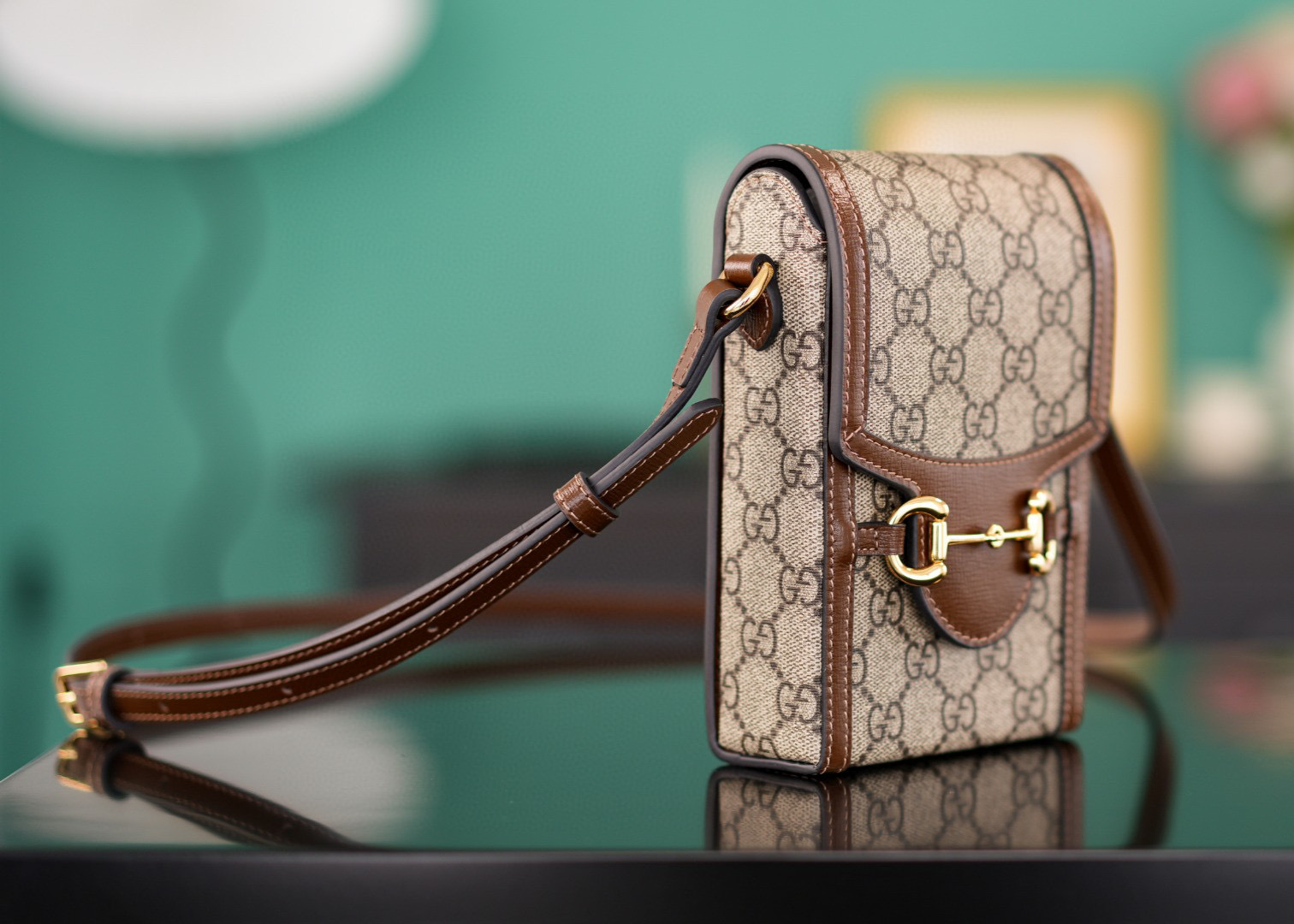 Gucci GG Horsebit Saiz：17*11.5*4sm