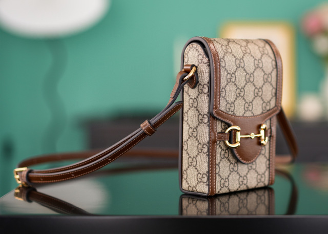 Gucci GG Horsebit Saiz：17*11.5*4sm