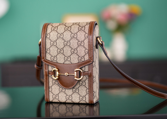 Gucci GG Horsebit Saiz：17*11.5*4sm