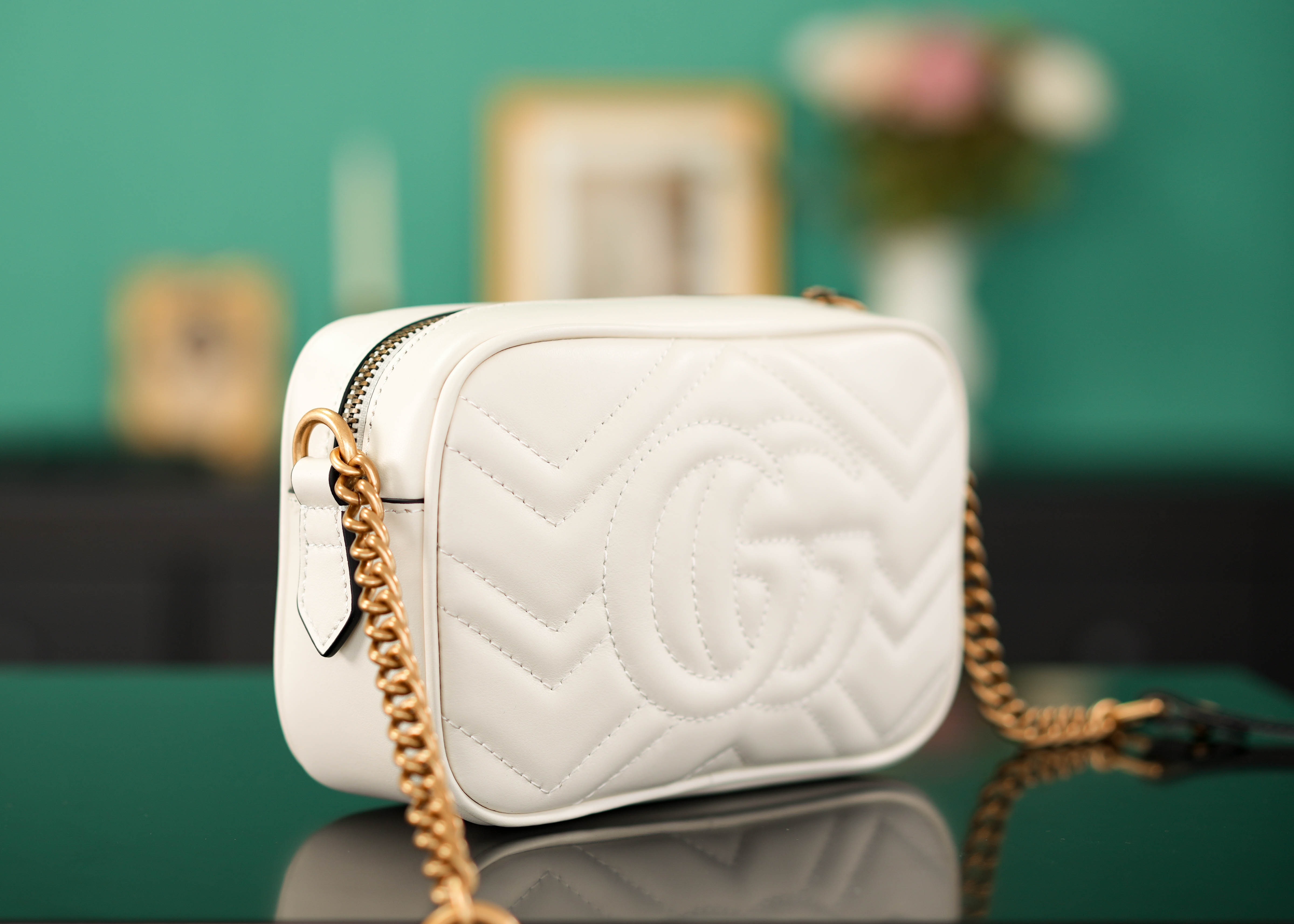 Gucci GG Marmont Größe: 18 * 12 * 6 cm